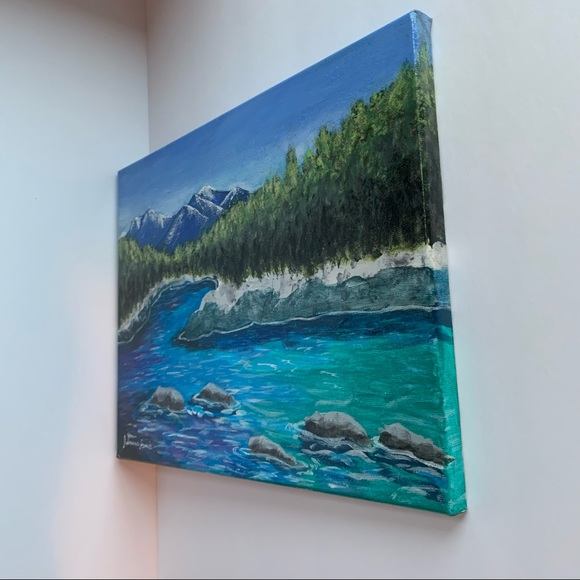 Original Acrylic Painting on Canvas called “Canadian Summer” 11 x 14” varnished - Picture 4 of 4